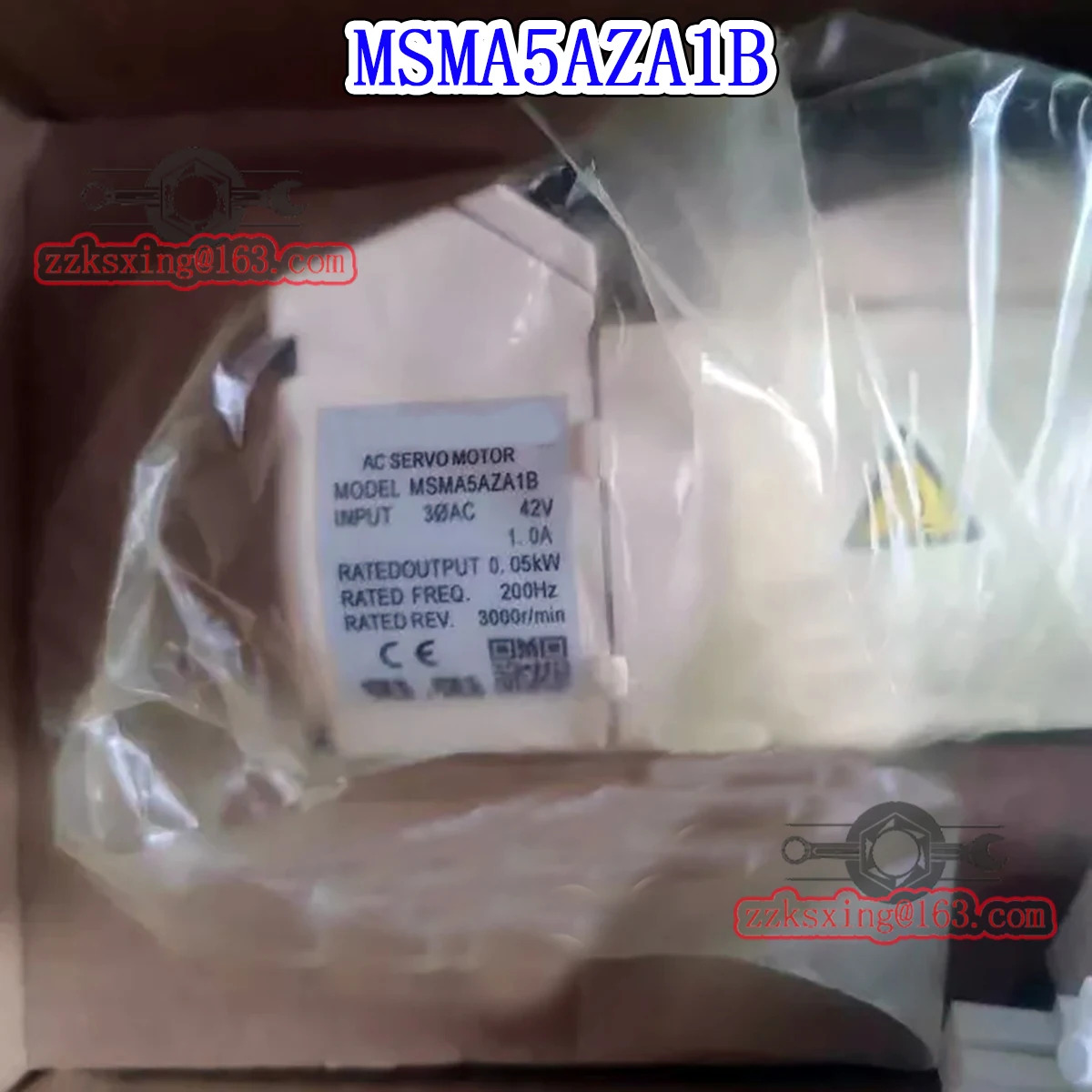 오리지널 AC 서보모터 MSMA5AZA1B