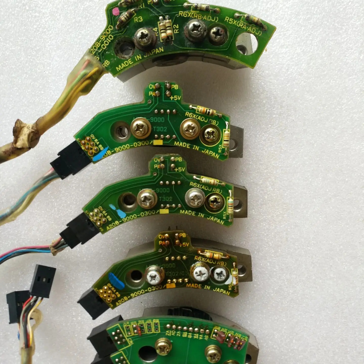 리퍼된 스핀들 인코더 CNC 센서 A20B 9000 0300A20B-9000-0300 FANUC 회로 기판