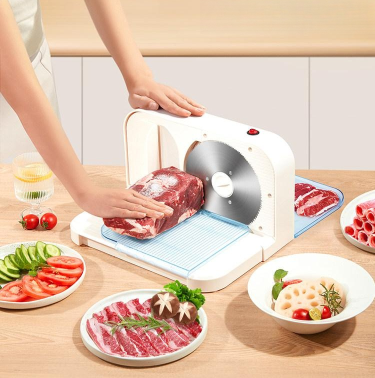 가정용 슬라이서 수동 다용도 기계 작두 슬라이스 도구 썰기 커터기 햄 다기능 육절기 - 상품 이미지