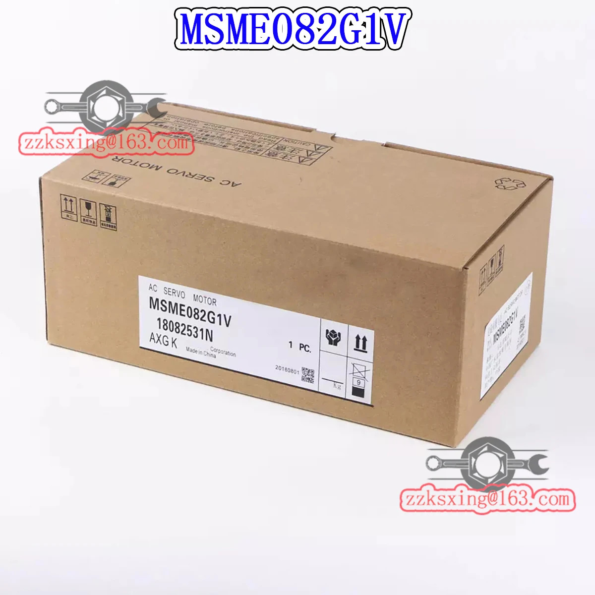 오리지널 AC 서보모터 MSME082G1V
