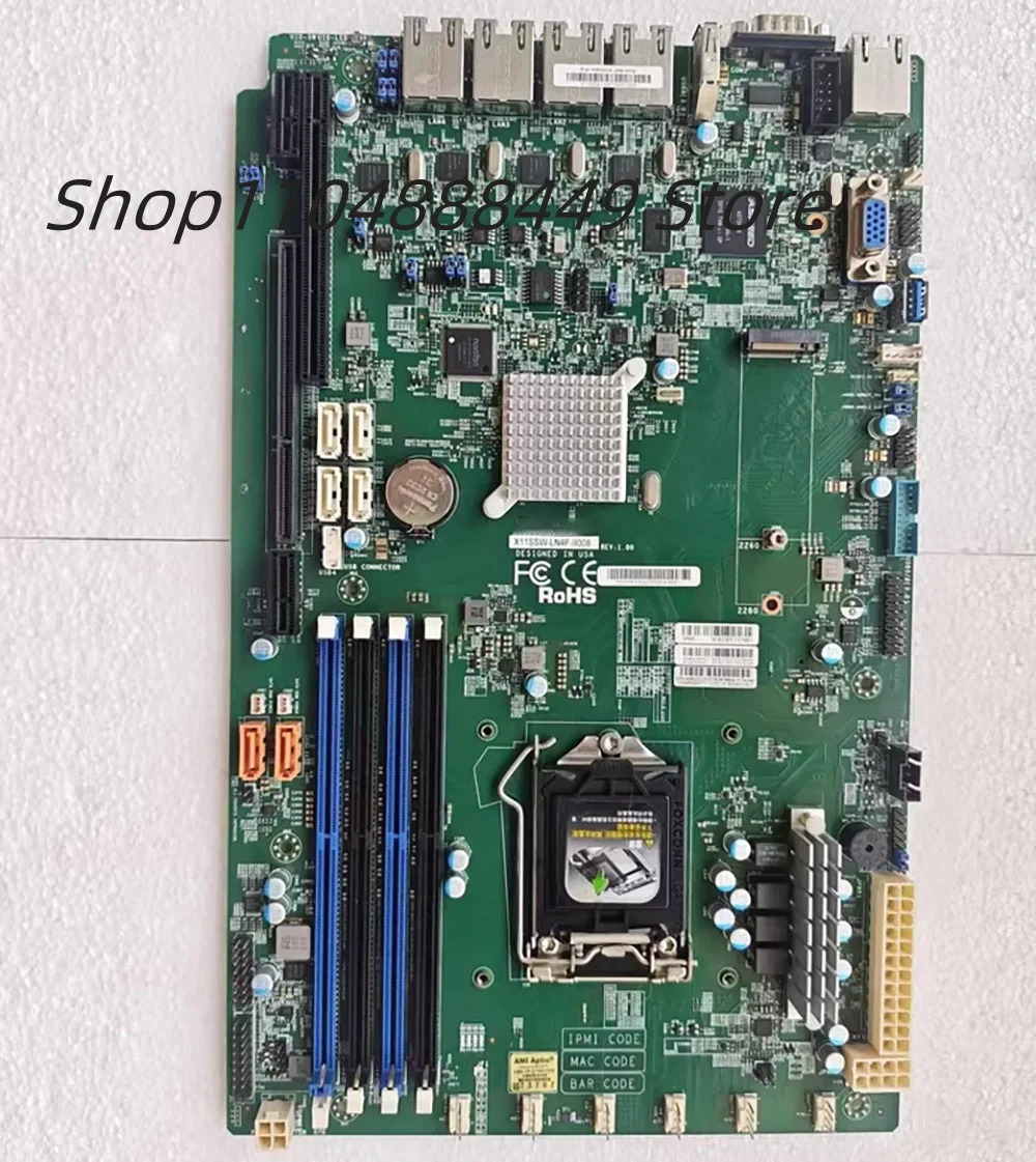 X11SSW-LN4F-II008 REV.1.0 산업컴퓨터 마더보드
