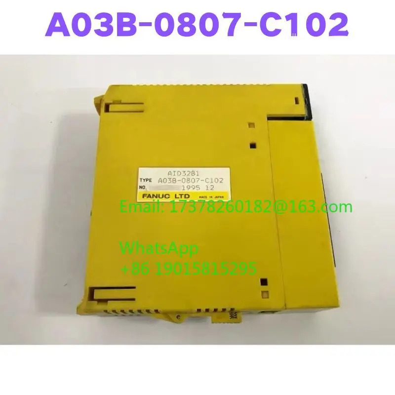 리퍼 A03B-0807-C102 A03B 0807 C102 IO 모듈 완료