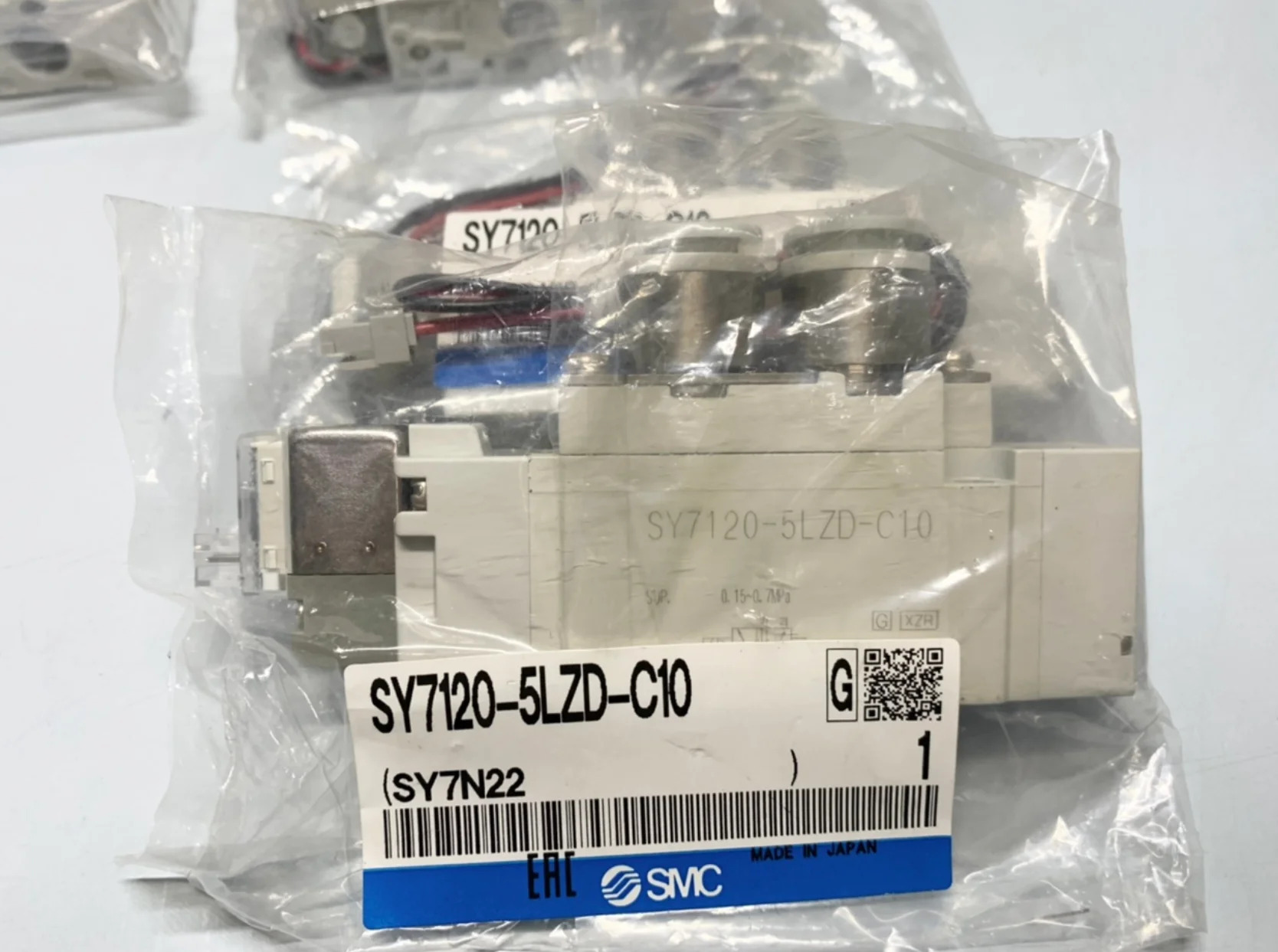SMC 솔레노이드 밸브 SY7120-5LZD-C10 신