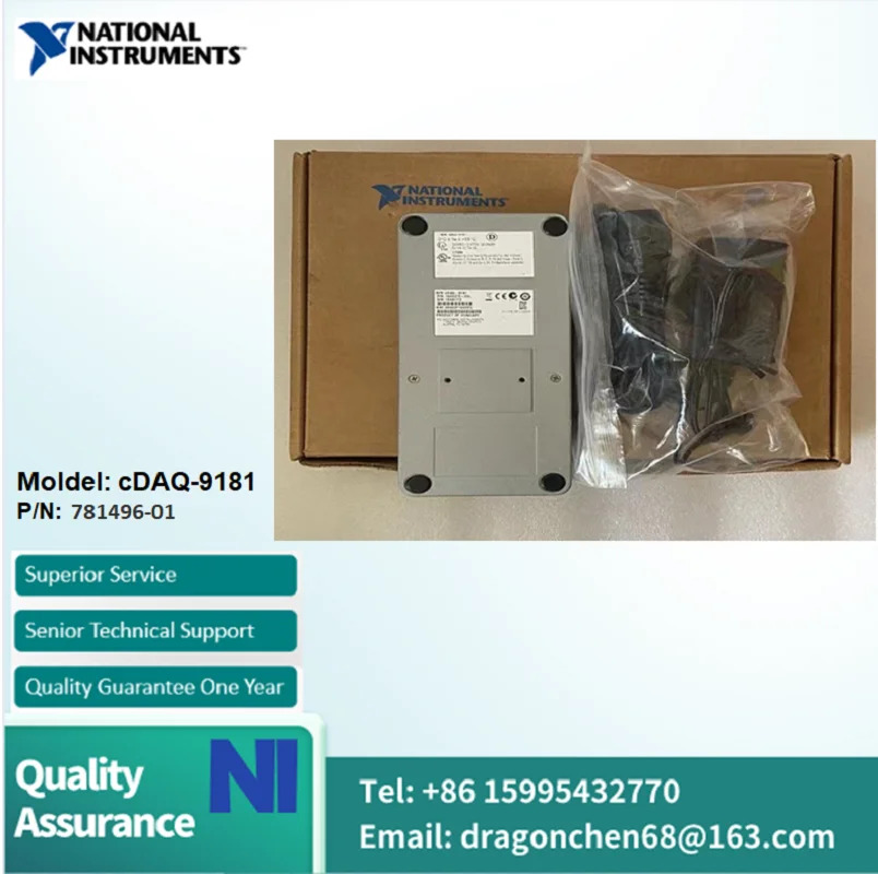 NI cDAQ-9181 781496 -01 1슬롯 이더넷 CompactDAQ 섀시