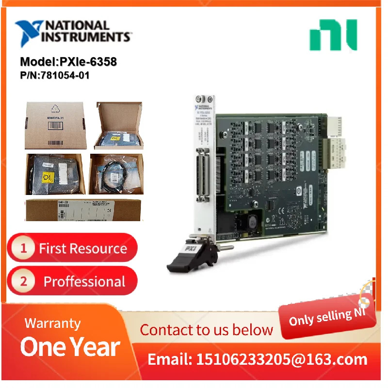 NI PXIe-6358 781054 -01 PXI DAQ 신호 조절