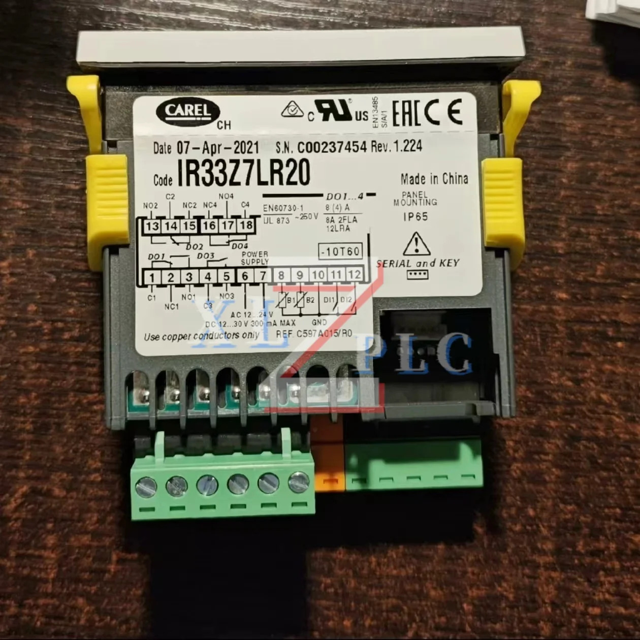 IR33Z7LR20 MCH2000001 온도 컨트롤러
