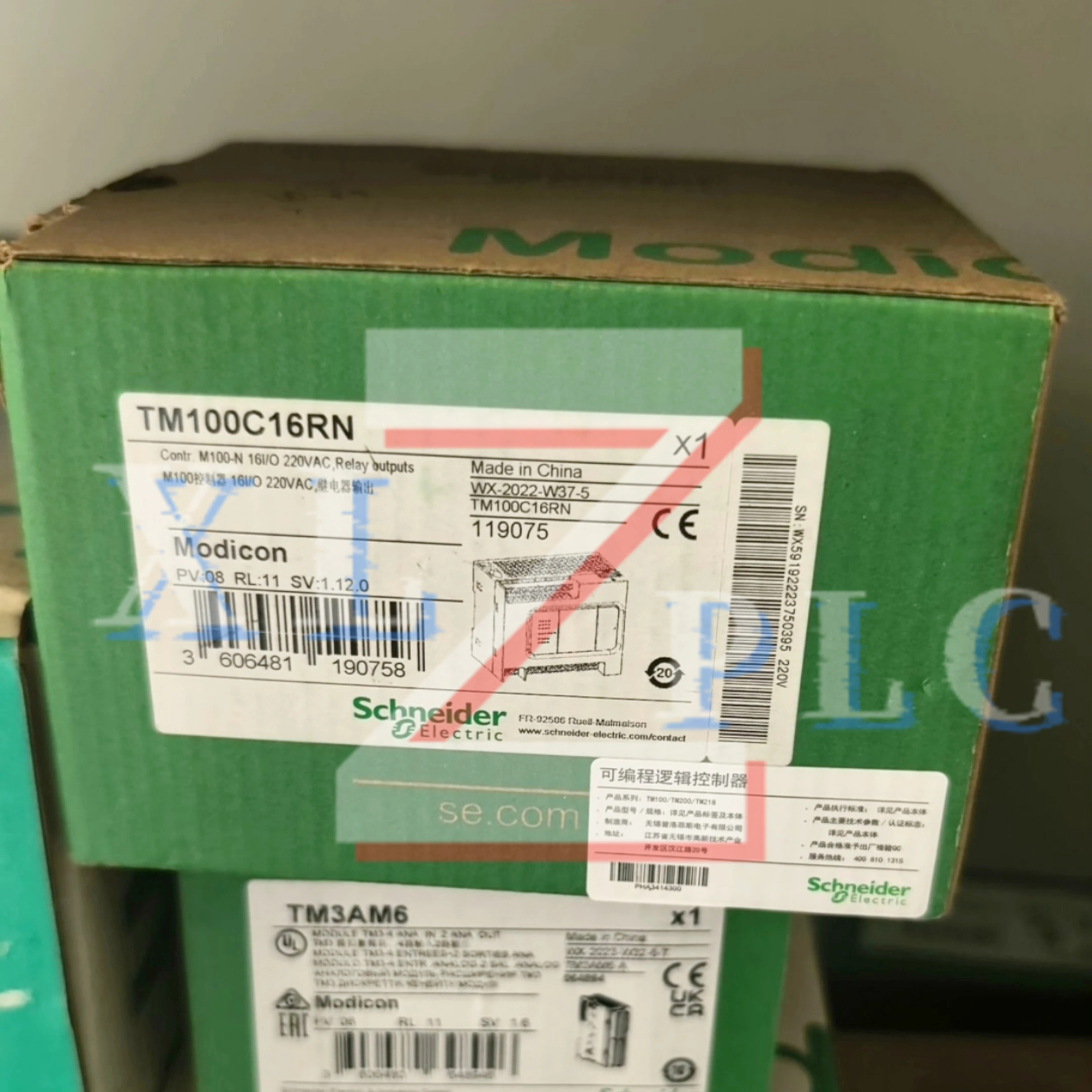 신 오리지널 PLC 컨트롤러 TM100C16RN TM100C24RN TM100C32RN TM100C40RN TM200C16R TM200C16T TM200C16U 산업 자동화용