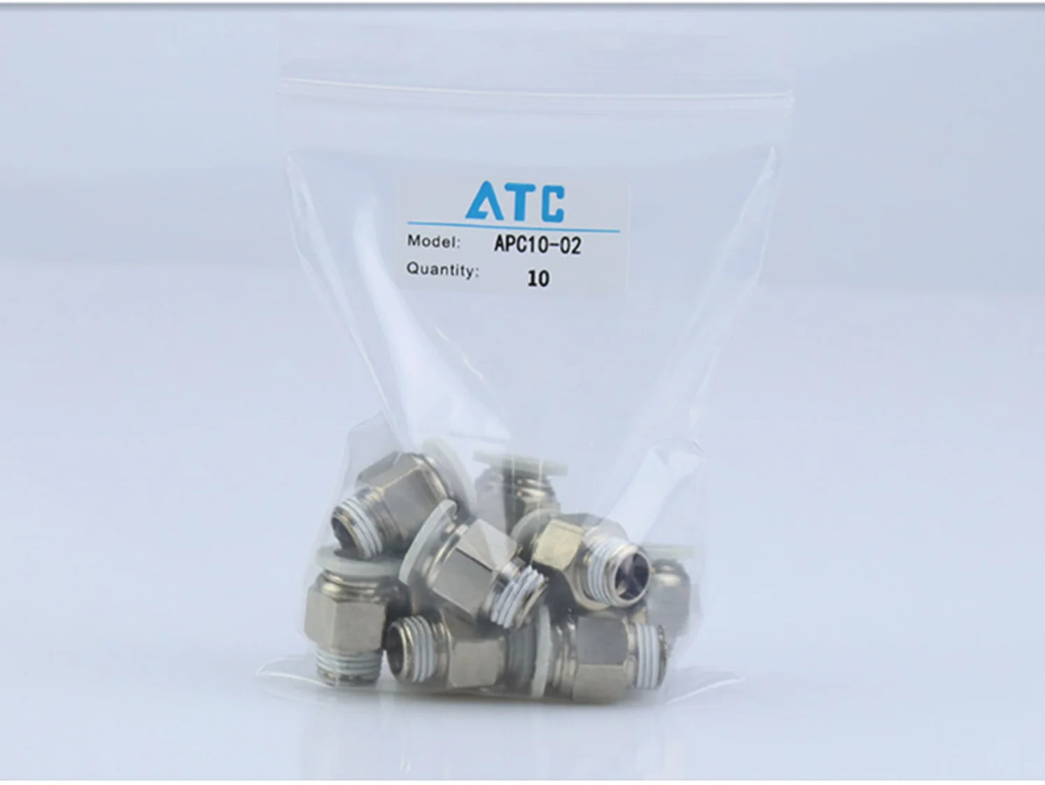 AirTAC 에어 파이프 퀵 커넥터 APC10-02개