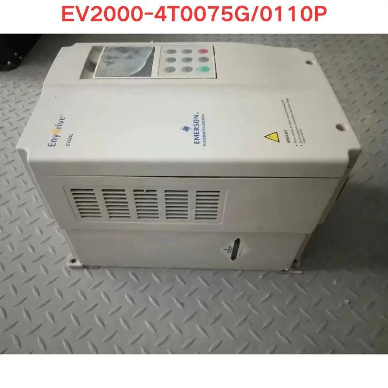 리퍼 에머슨 EV2000-4T0075G/0110P 주파수 변환기 7.5KW 기능 OK