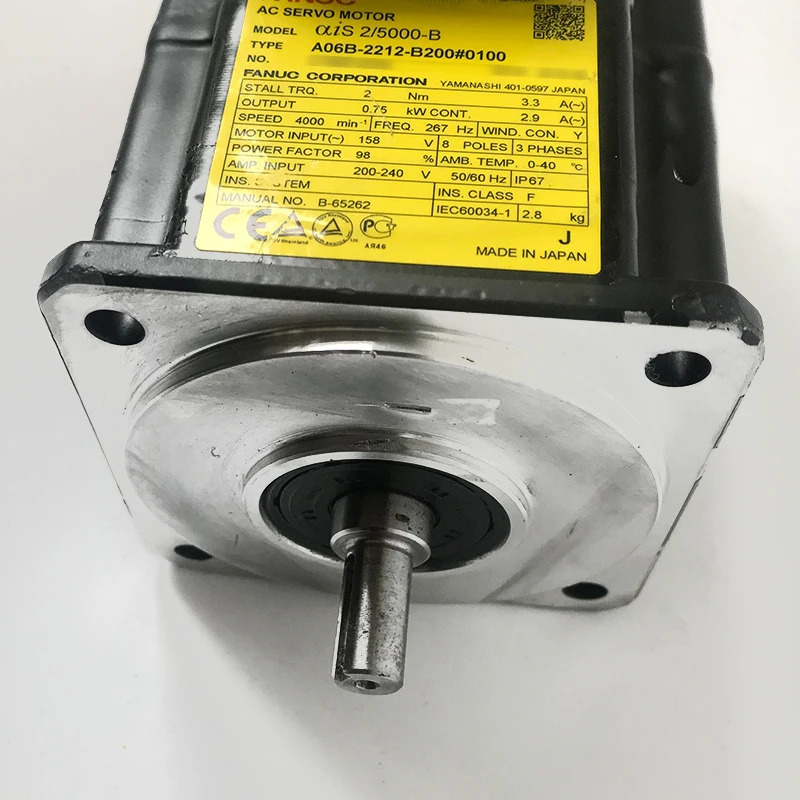 CNC 기계 A06B 0212 B200A06B-0212-B200 Fanuc AC 서보모터