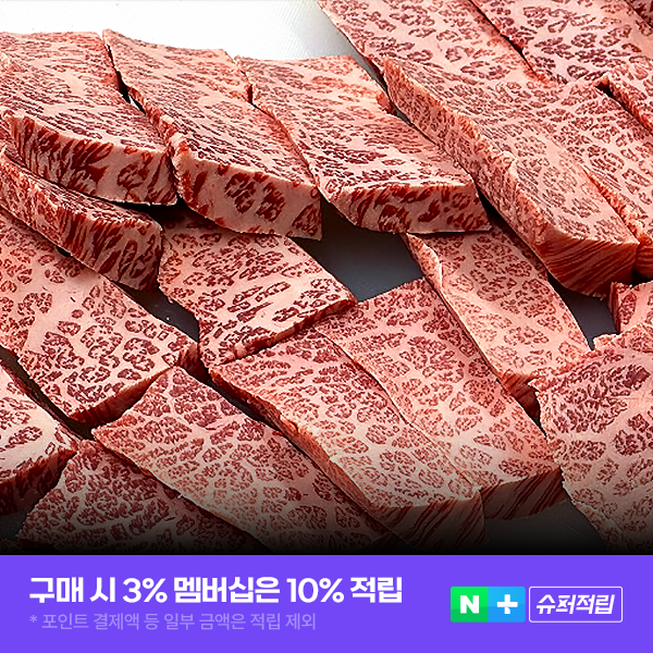 ++1(9) 살치살 투뿔한우 구이용 마장동한우 - 상품 이미지