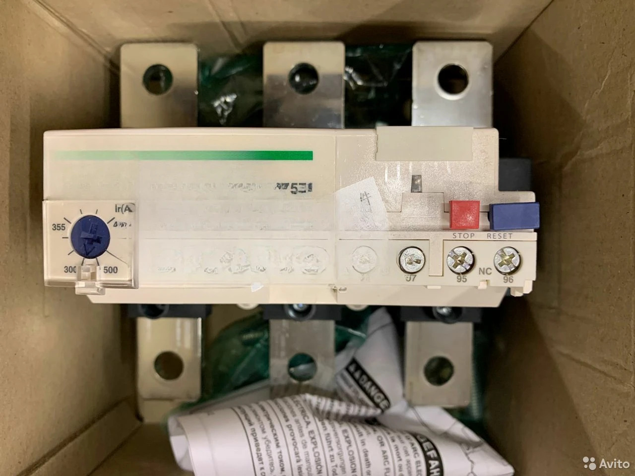 D 전열 과부하 릴레이 LR9F7579 전류 300-500A