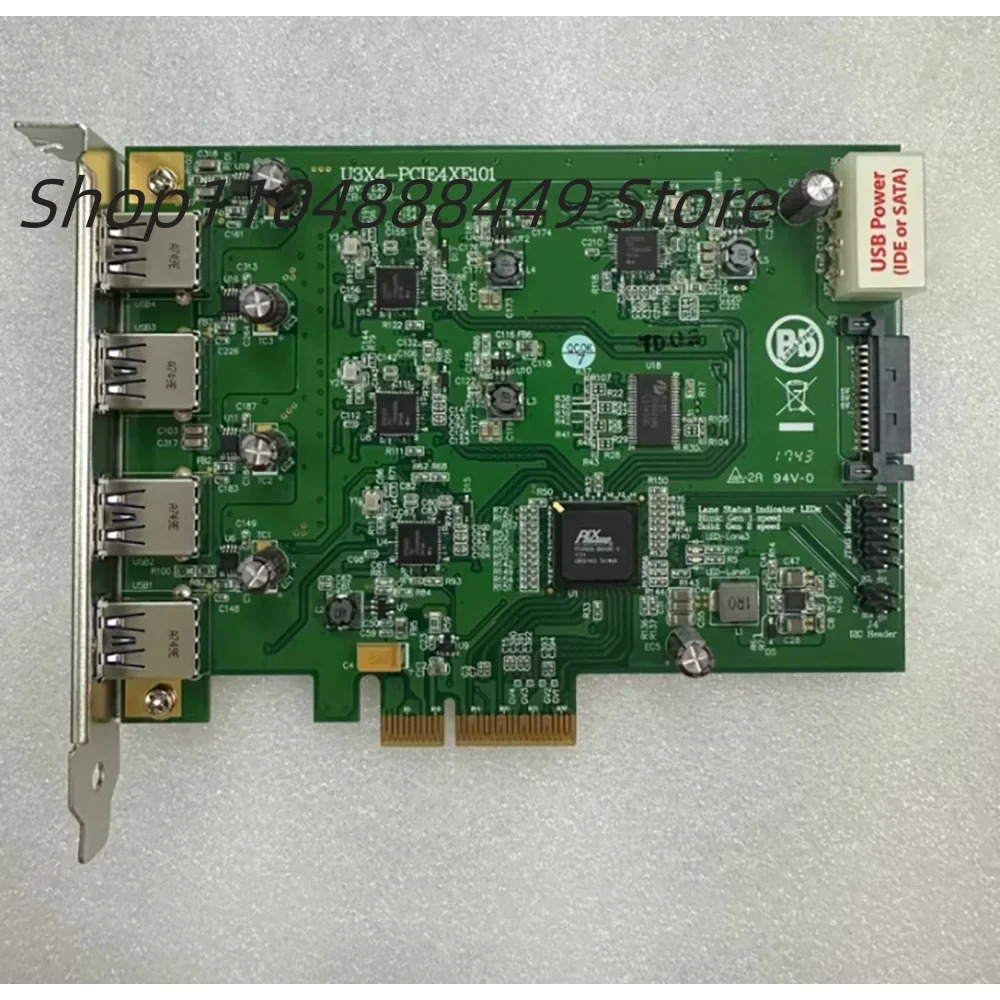 U3X4-PCIE1XE101 쿼드 채널 확장 카드