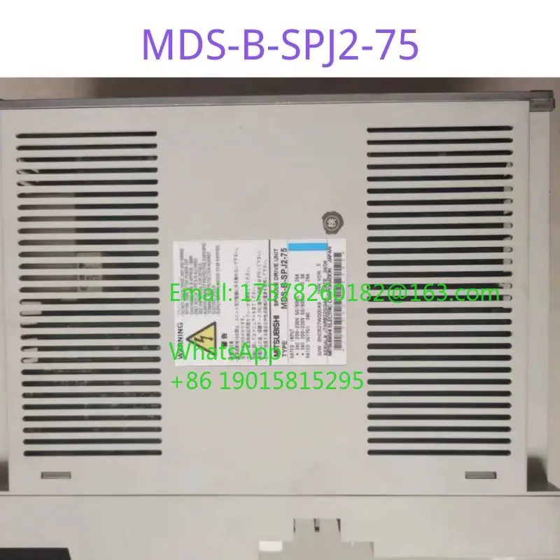 MDS-B-SPJ2-75 리퍼 스핀들 드라이브 정상 기능 완료