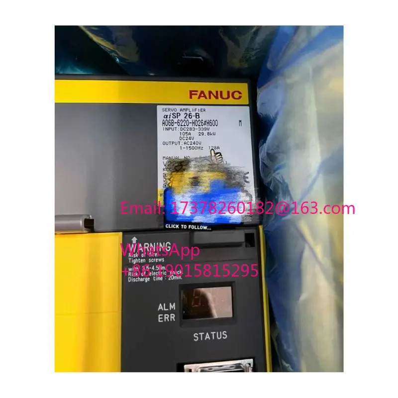 A06B-6220-H026 H600 스핀들 드라이브 증폭기