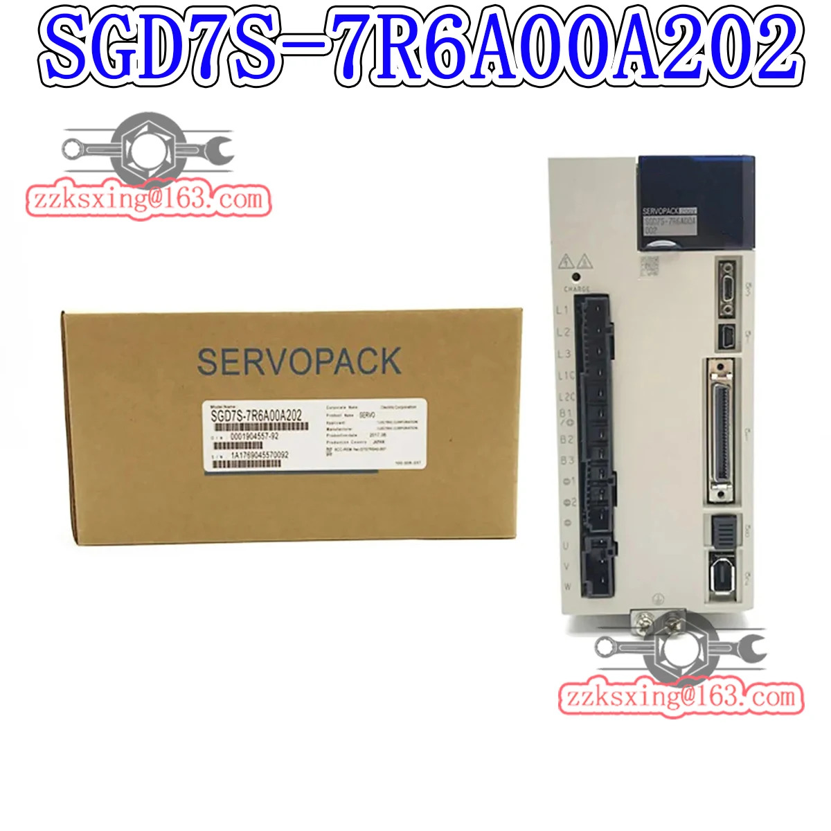 SGD7S-7R6A00A202 오리지널 AC 서보 드라이버