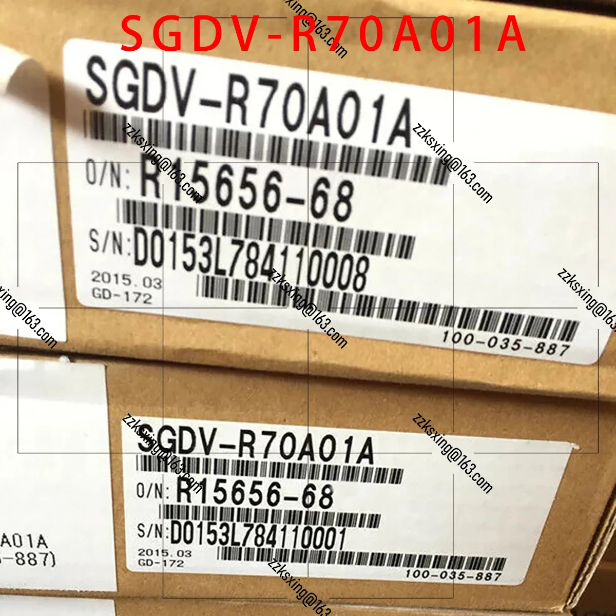 SGDV-R70A01A 오리지널 서보 드라이버