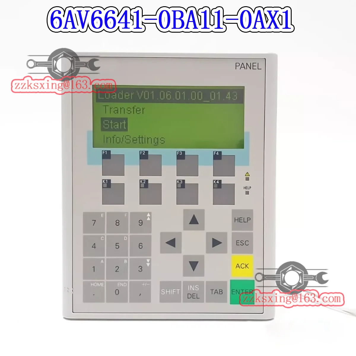 오리지널 터치 스크린 머신 인터페이스 66641-0BA11-0AX1