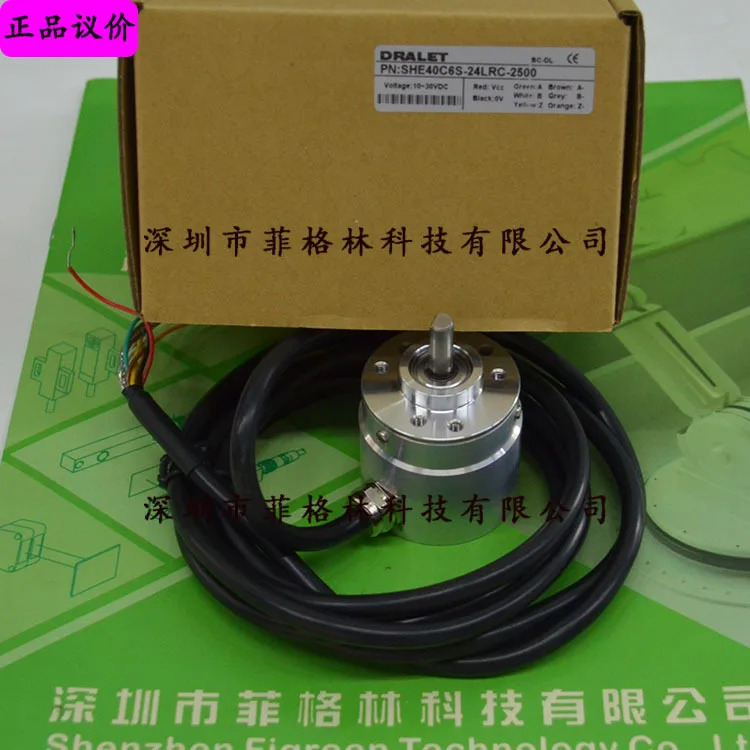 실물 SHE40C6S-24LRC-2500 380 Delight DRALET 인코더