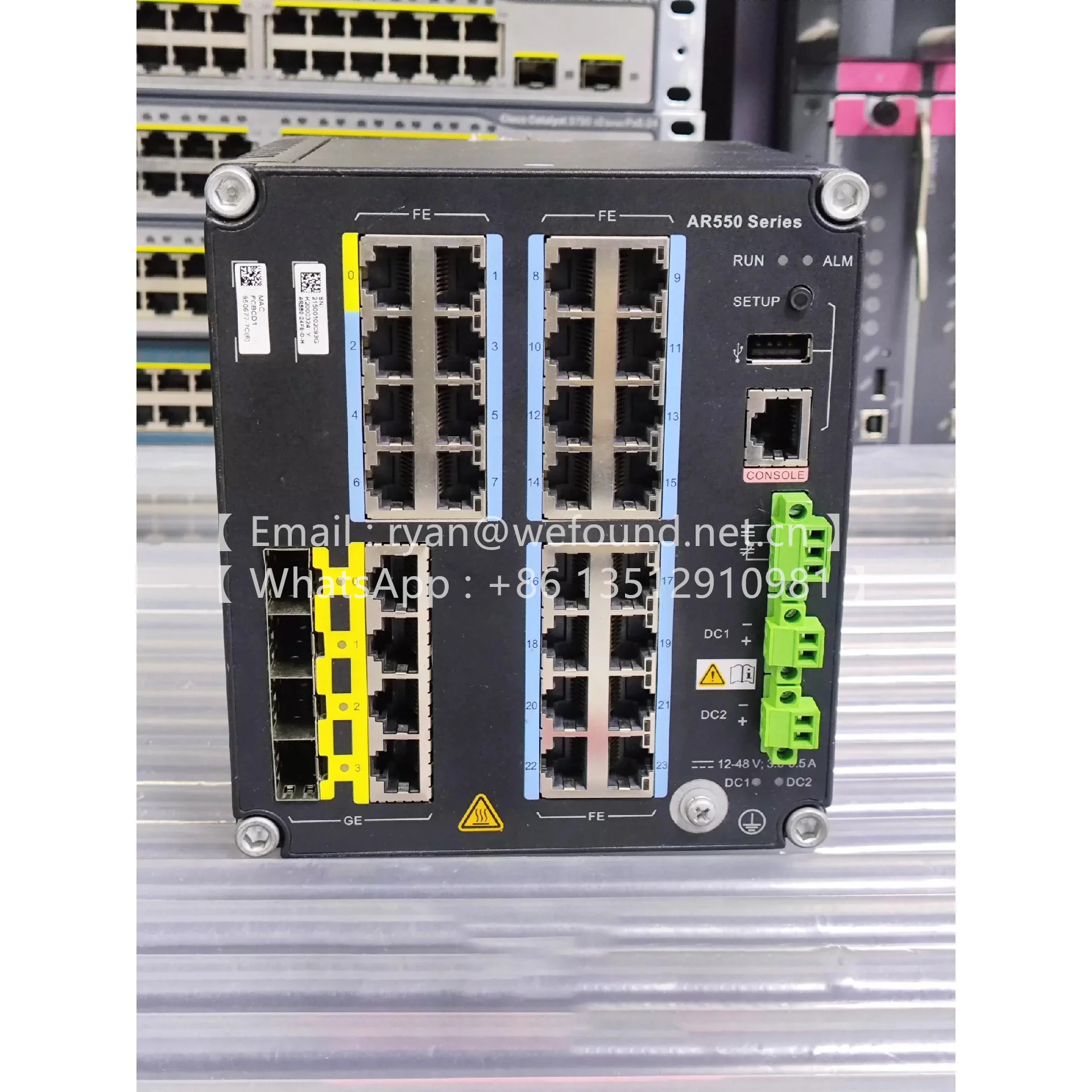 AR550-24FE-D-H AR550 액세스 라우터 50010209