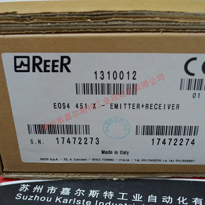 이탈리아 REER EOS4 753 X 안전 라이트 센서 페널티교섭용