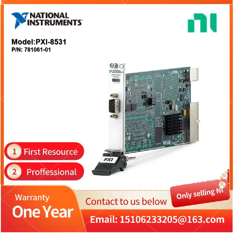 NI PXI-8531 781061 -01 산업통신 인터페이스 통신