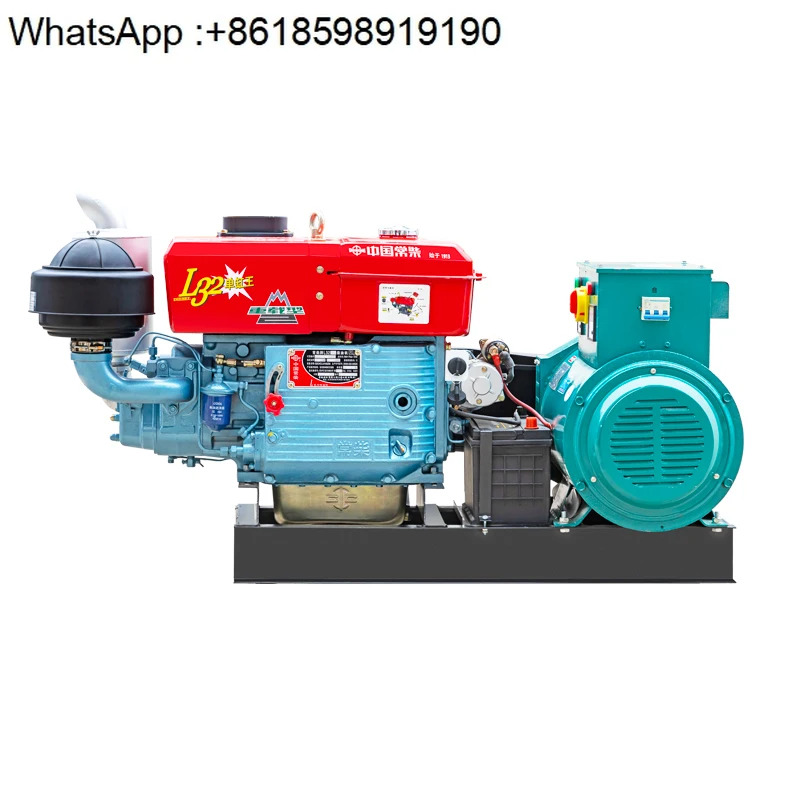 창차이 20kw/24/30KW 단기통 수냉식 디젤 발전기 세트 15kW 단상 220v 3상 380V