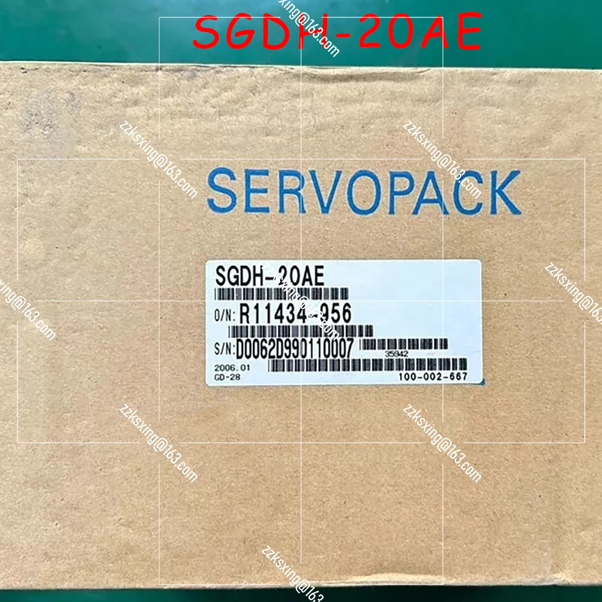 SGDH-20AE 오리지널 서보 드라이버