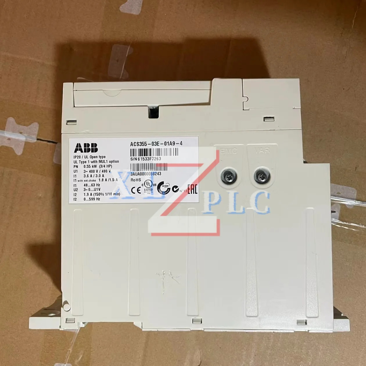 주파수 변환기 ACS355-03E-01A2-4 ACS355-03E-01A9-4 원본