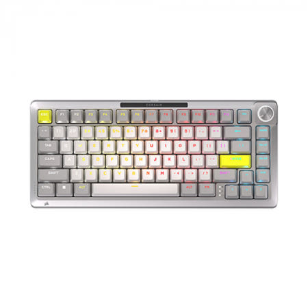 [커세어] CORSAIR MAKR 75 기계식 DIY 키트 베어본 MLX 펄스축 게이밍 키보드 (실버)