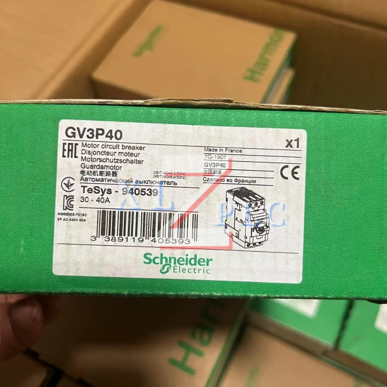 회로차단기 원본 GV3P40 GV3P50 GV3P65