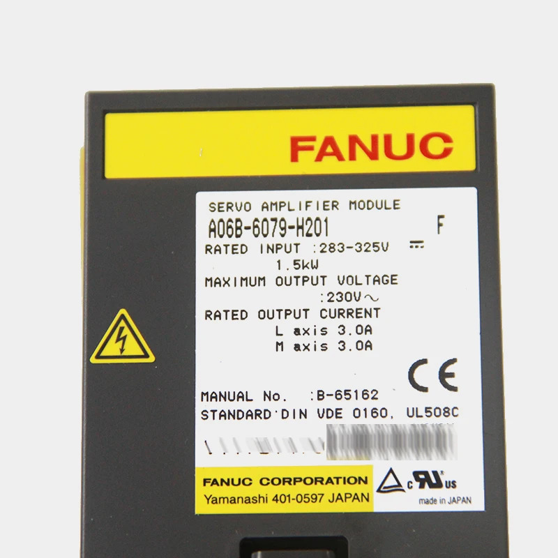A06B-6079-H201 Fanuc 서보 모듈 A06B6079H201 리퍼 완료