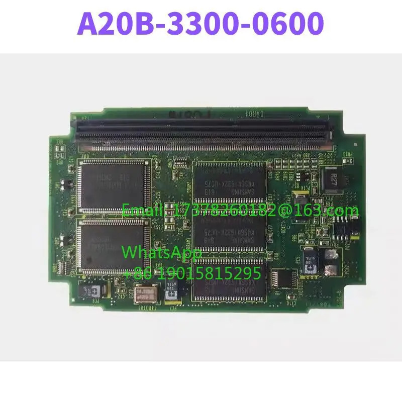 리퍼 FANUC A20B-3300-0600 A20B 3300 0600 시스템 CPU 보드 회로 기판 완료 OK