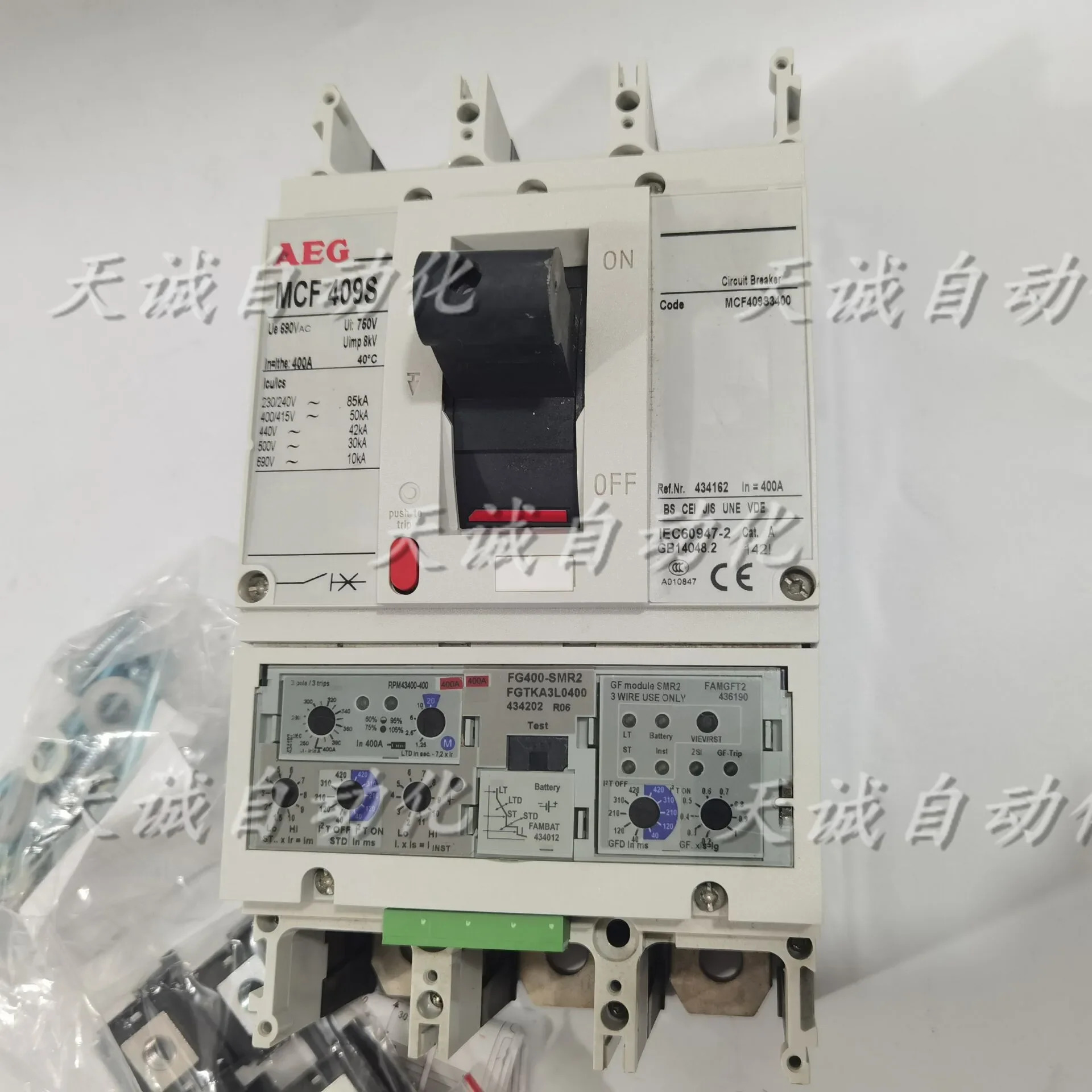 GE/AEG 회로차단기 MCF MCA MCE 409S/교체 FG400 250A350A 400A