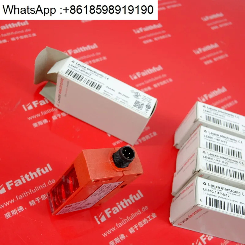 Leuze 50127037 광전센서 LE46C.1/4P-M12