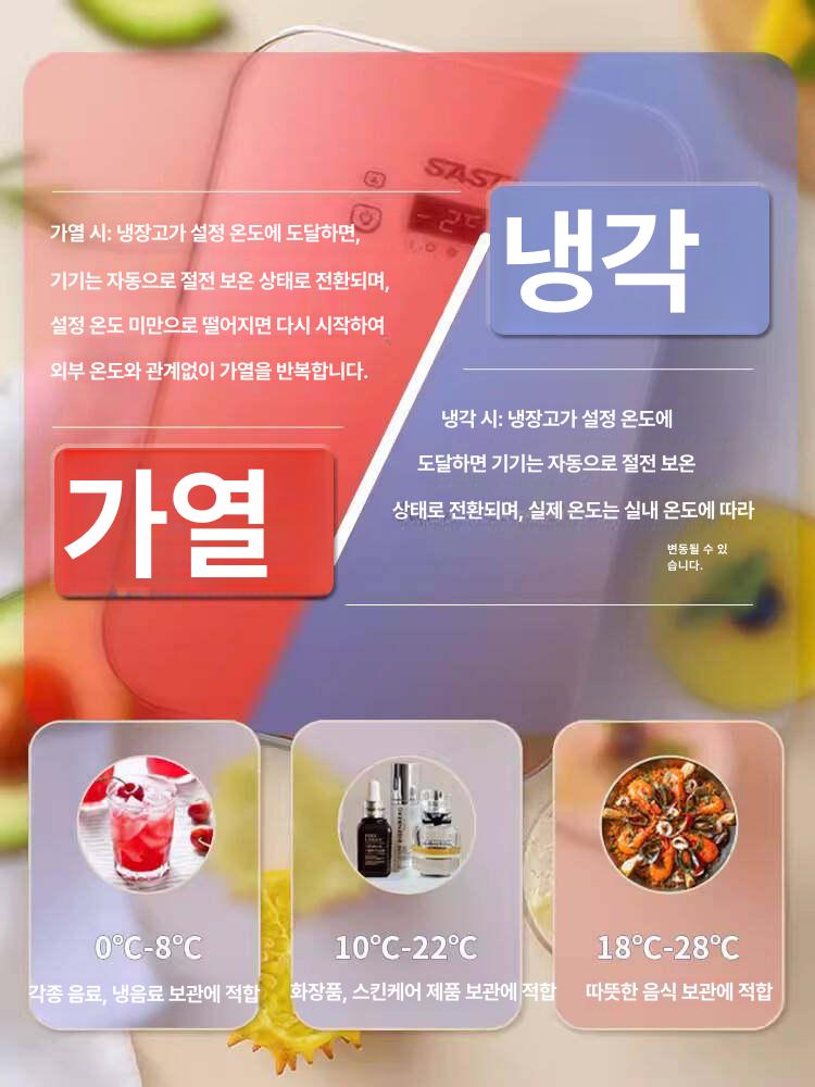 원룸 서랍형냉동고 서랍식 음식물쓰레기 초소형냉동고 급속 탕비실 자취용 - 상세 이미지 3