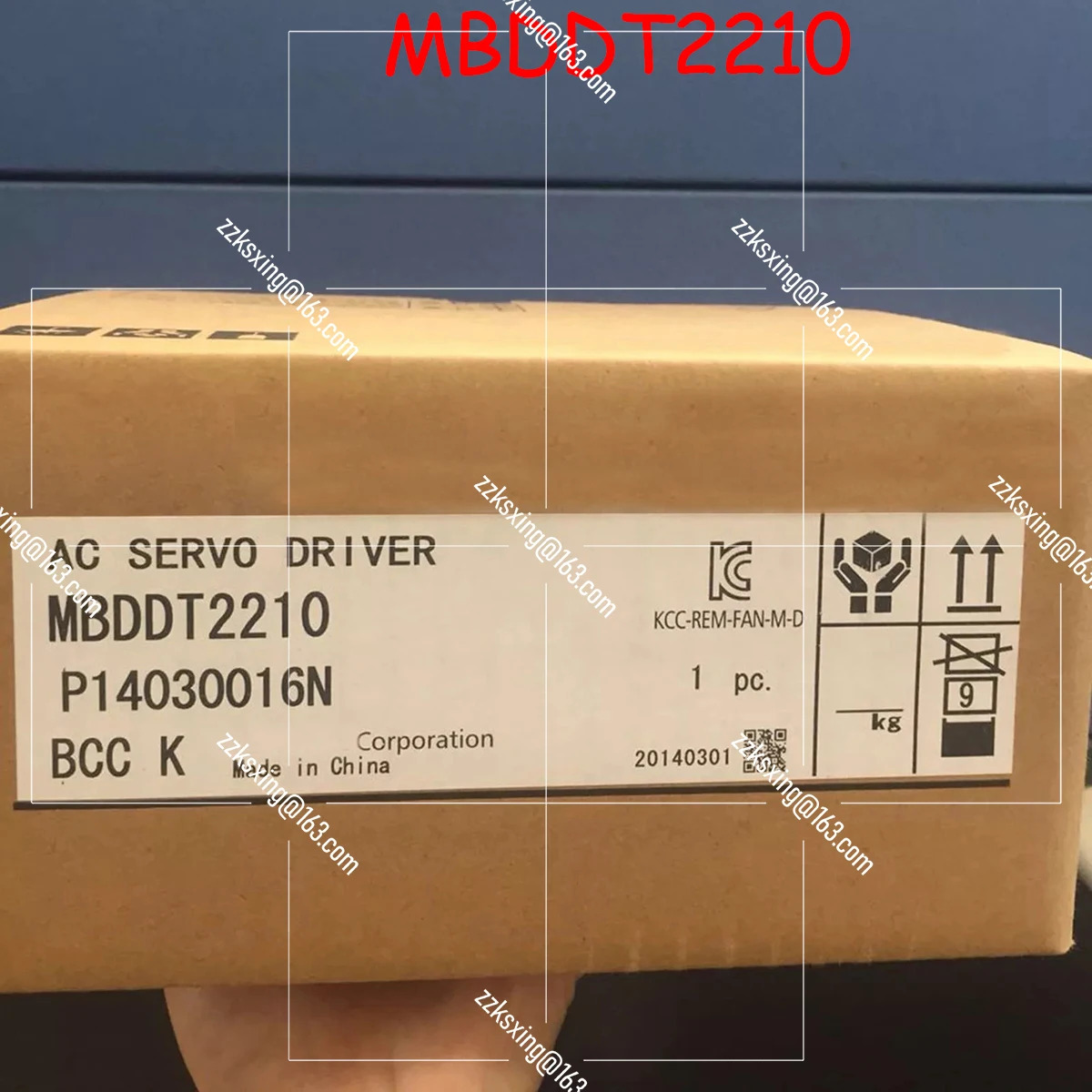 MBDDT2210 오리지널 서보 드라이버 신