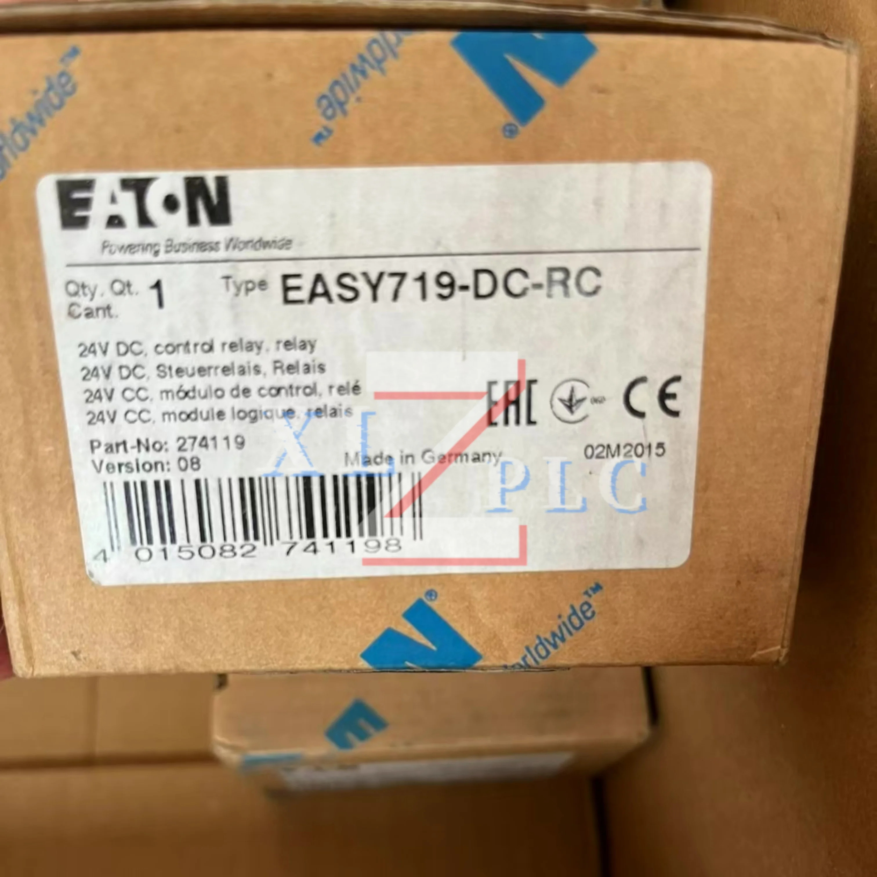 EASY719-DC-RC 프로그래밍 릴레이