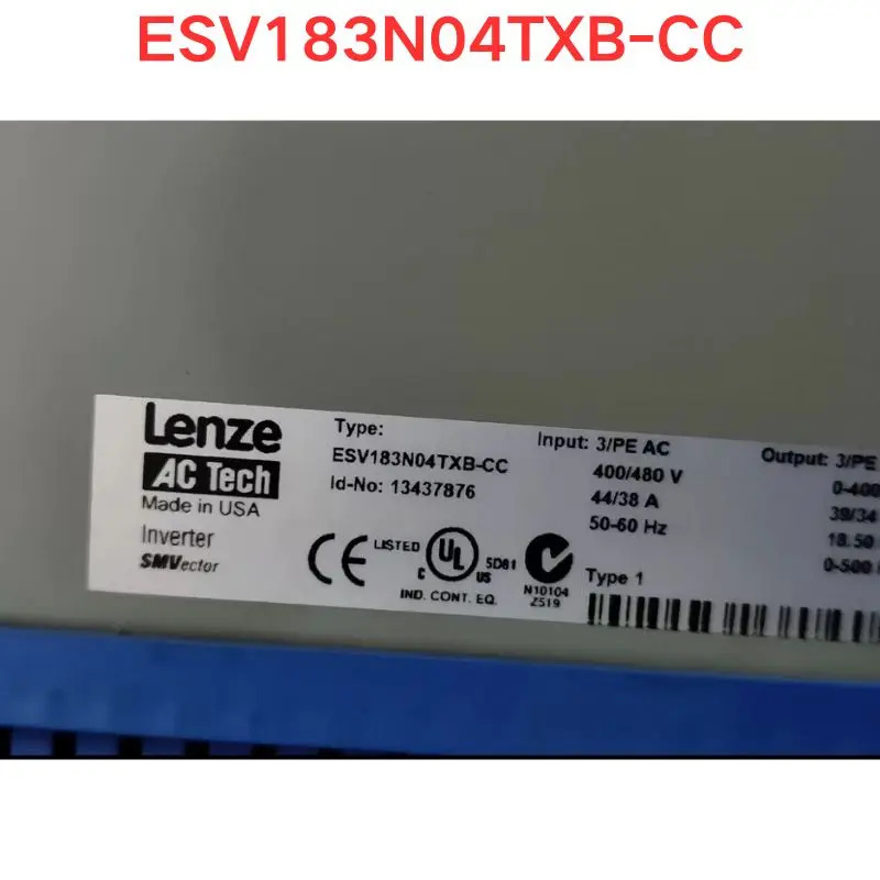 리퍼 ESV183N04TXB-CC 주파수 변환기 기능 OK