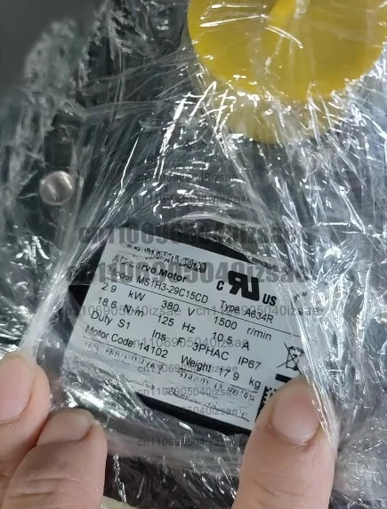 서보모터 MS1H3-29C15CD-A634R 2.9KW 380V는 하게 작동하며 리퍼를 거쳤습니다.