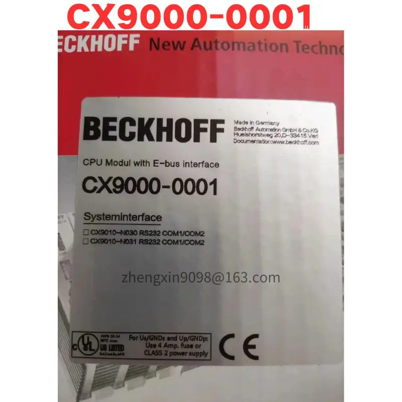 뉴 오리지널 CX9000-0001 CX9000 0001 모듈