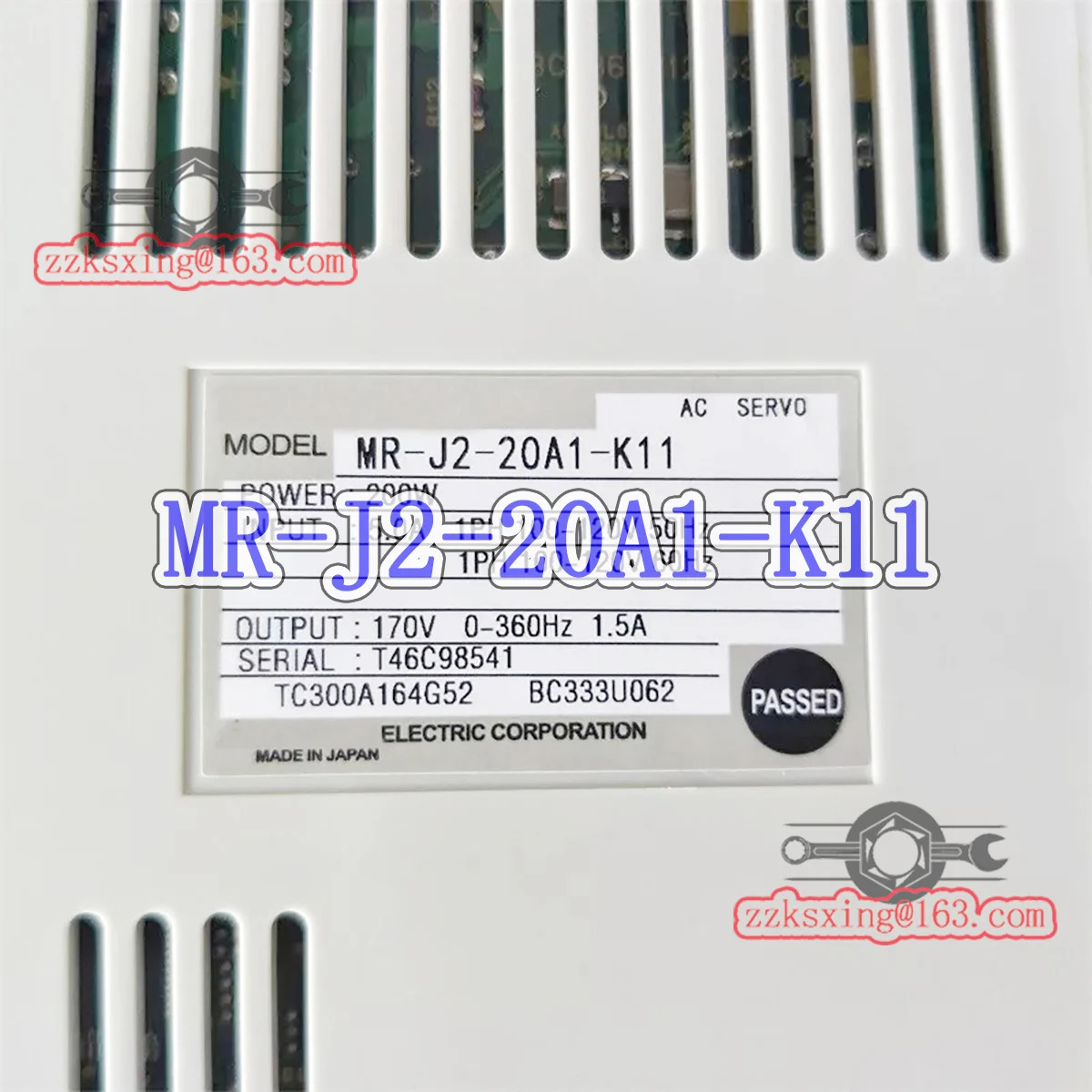 밀기울 새 MR-J2-20A1-K11 AC 서보 드라이버