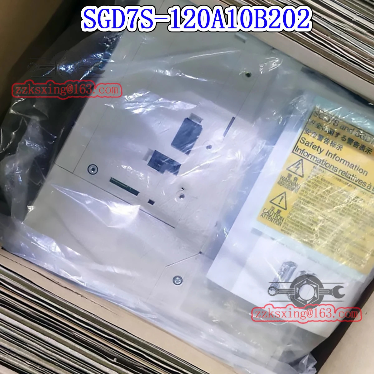 SGD7S-120A10B202 오리지널 AC 서보 드라이버 신