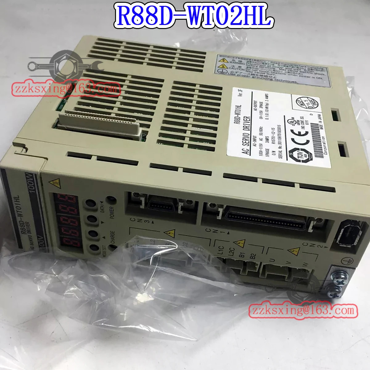 오리지널 AC 서보 드라이버 신 R88D-WT02HL