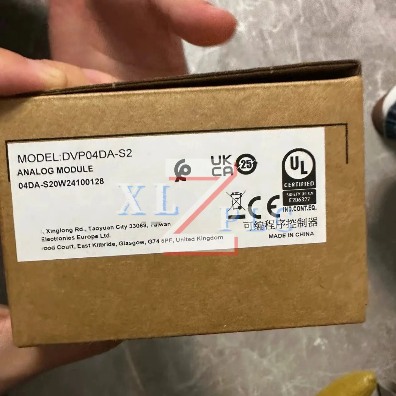PLC 모듈 원본 DVP04DA-S DVP04DA-S2