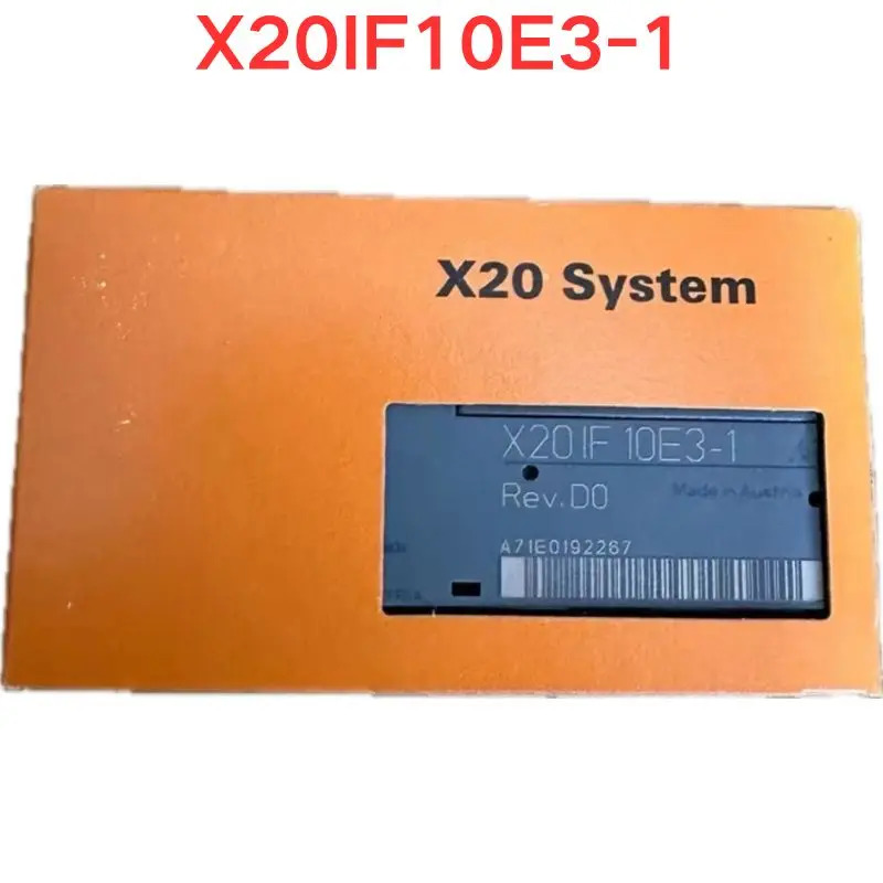 오리지널 X20IF10E3-1 모듈형
