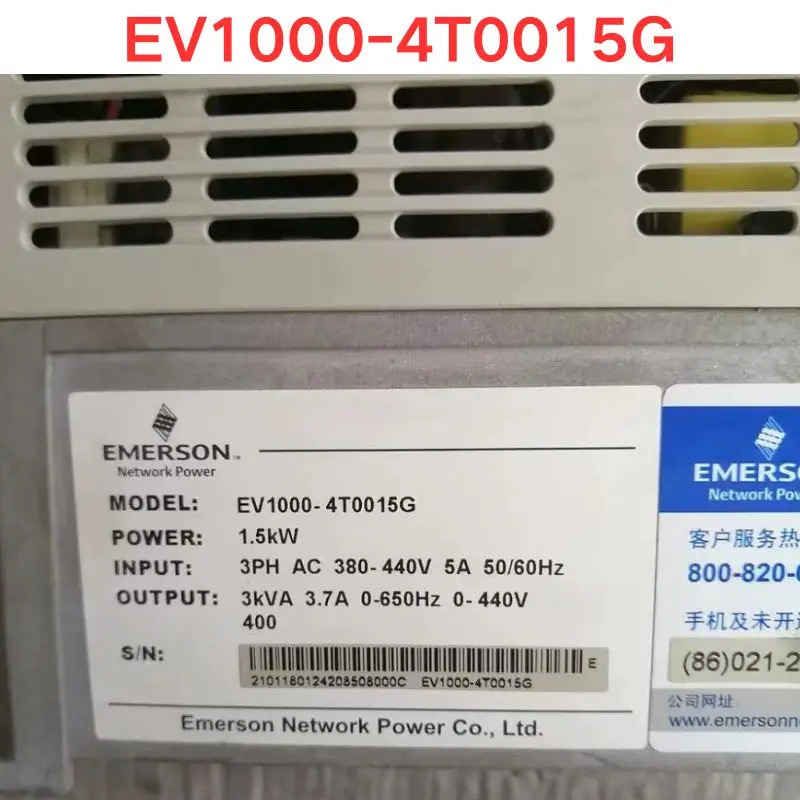 리퍼 EV1000-4T0015G 주파수 변환기 1.5KW 380V 기능 OK