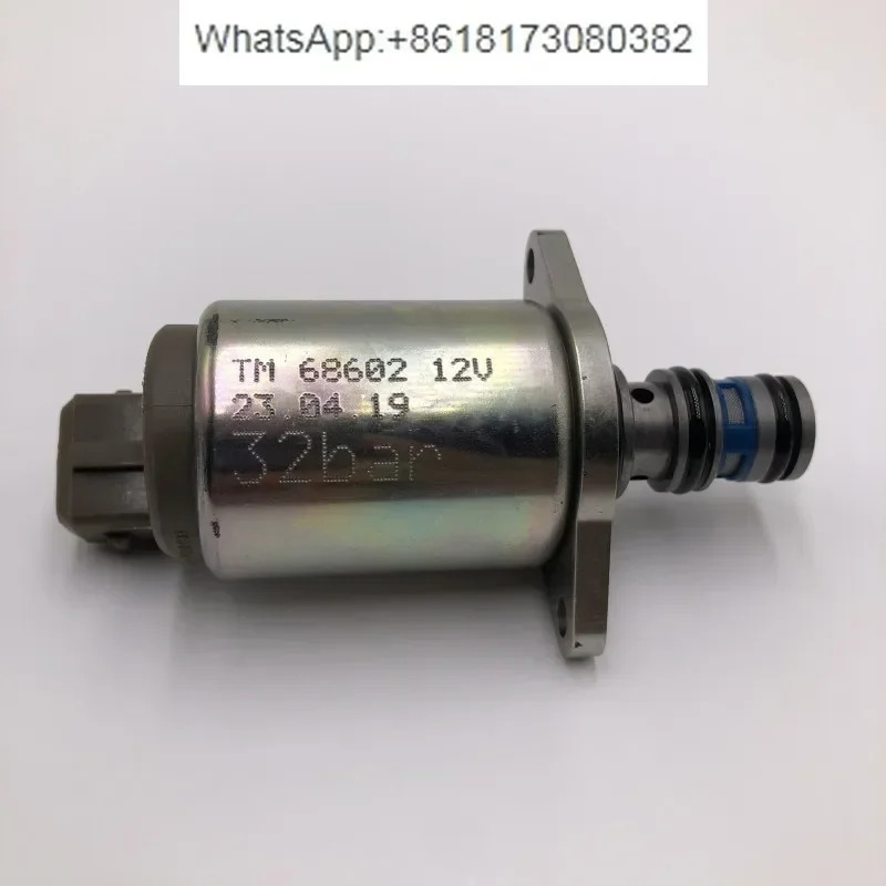 굴삭기 액세서리 TM61602 TM68602 전기 비례 감압밸브 솔레노이드 밸브 12V32BAR