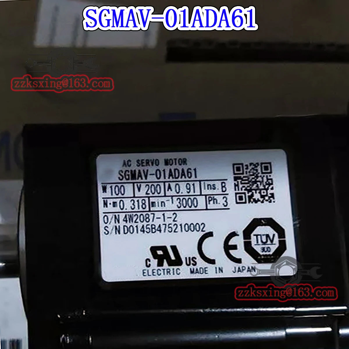 오리지널 AC 서보모터 신 SGM호환-01ADA61