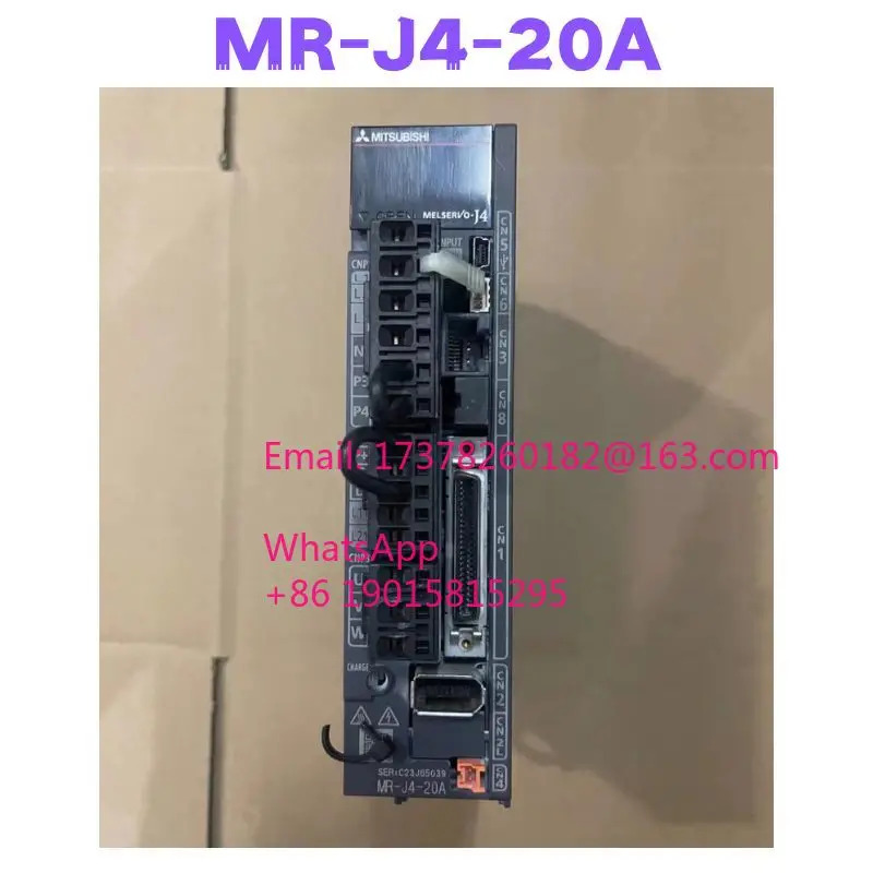 리퍼 MR-J4-20A 서보 드라이브 완료